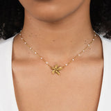 Ronja – Gold collar with elegant heart design