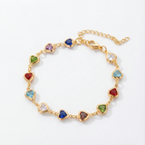 Exclusive bracelet with heart design