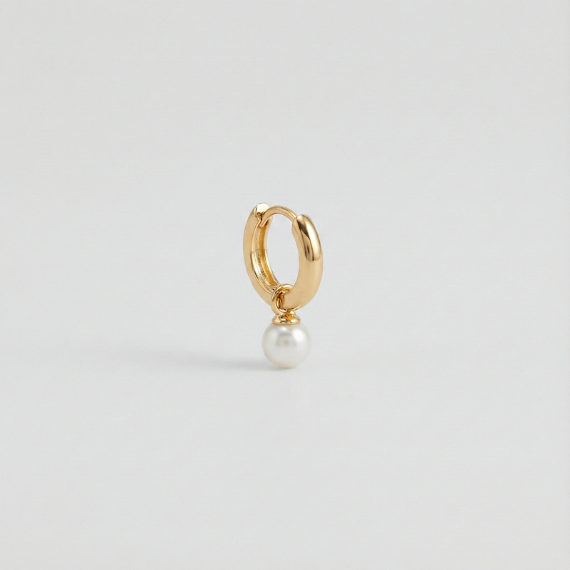 Valentina – Exclusive gold earrings with pearls
