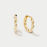 Valentina Circular Pearl Earrings