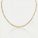 Valerie – Minimalist gold design necklace with links