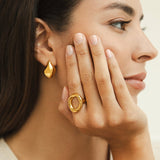 Vina – Handcrafted Gold Ring