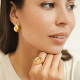 Vina – Handcrafted Gold Ring