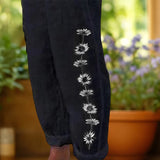 Flora™ | Loose Floral Print Trousers