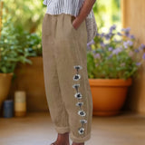 Flora™ | Loose Floral Print Trousers