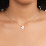 Julia – Double Layer Necklace with Circular Pendant