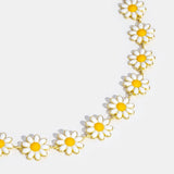 Elena – Gold Necklace with Circular Pendant