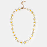 Elena – Gold Necklace with Circular Pendant