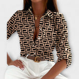 Romina | Classic Blouse with Collar