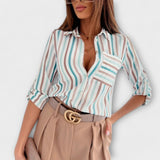 Romina | Classic Blouse with Collar